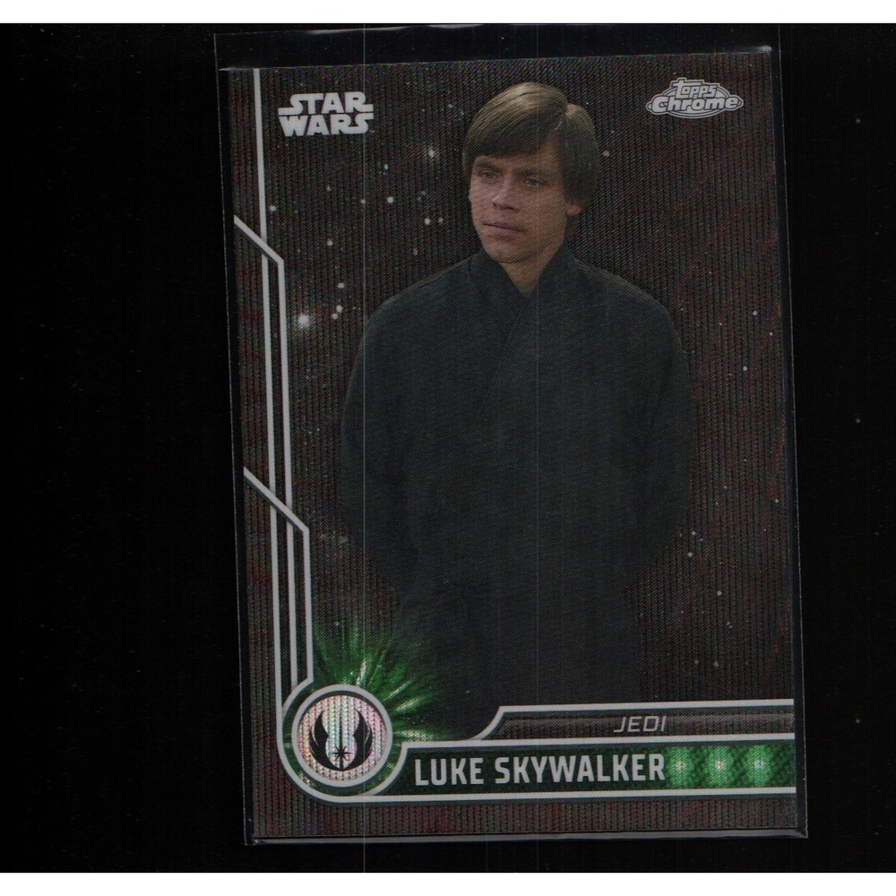 2023 Topps Chrome Star Wars  #87 Luke Skywalker Jedi Card